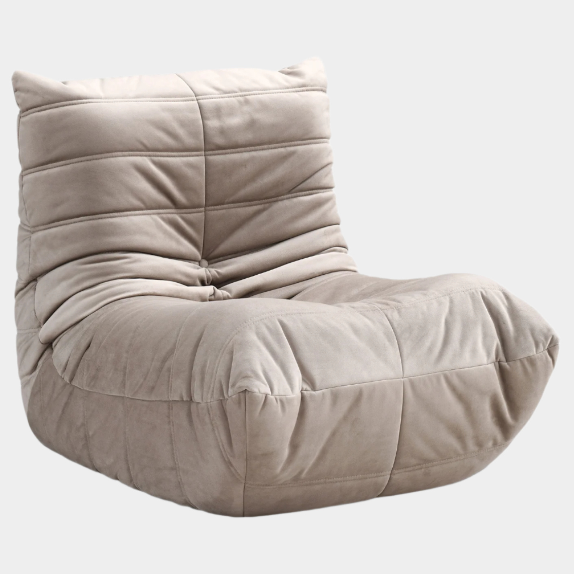 Fauteuil d'appoint rembourré en chenille Vivi