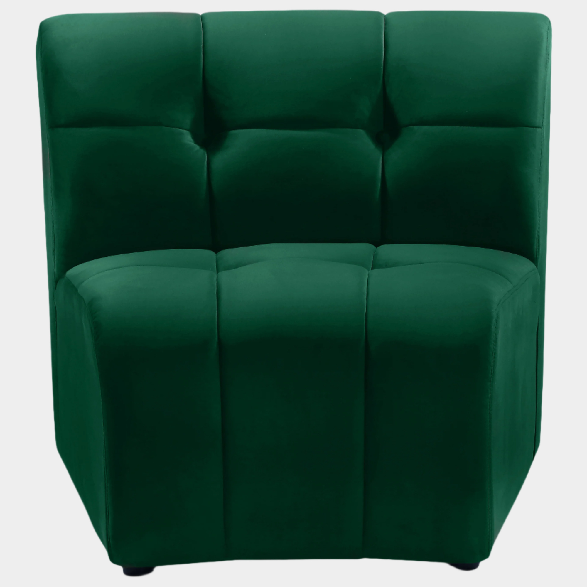 Fauteuil d'appoint rembourré en chenille Vivi