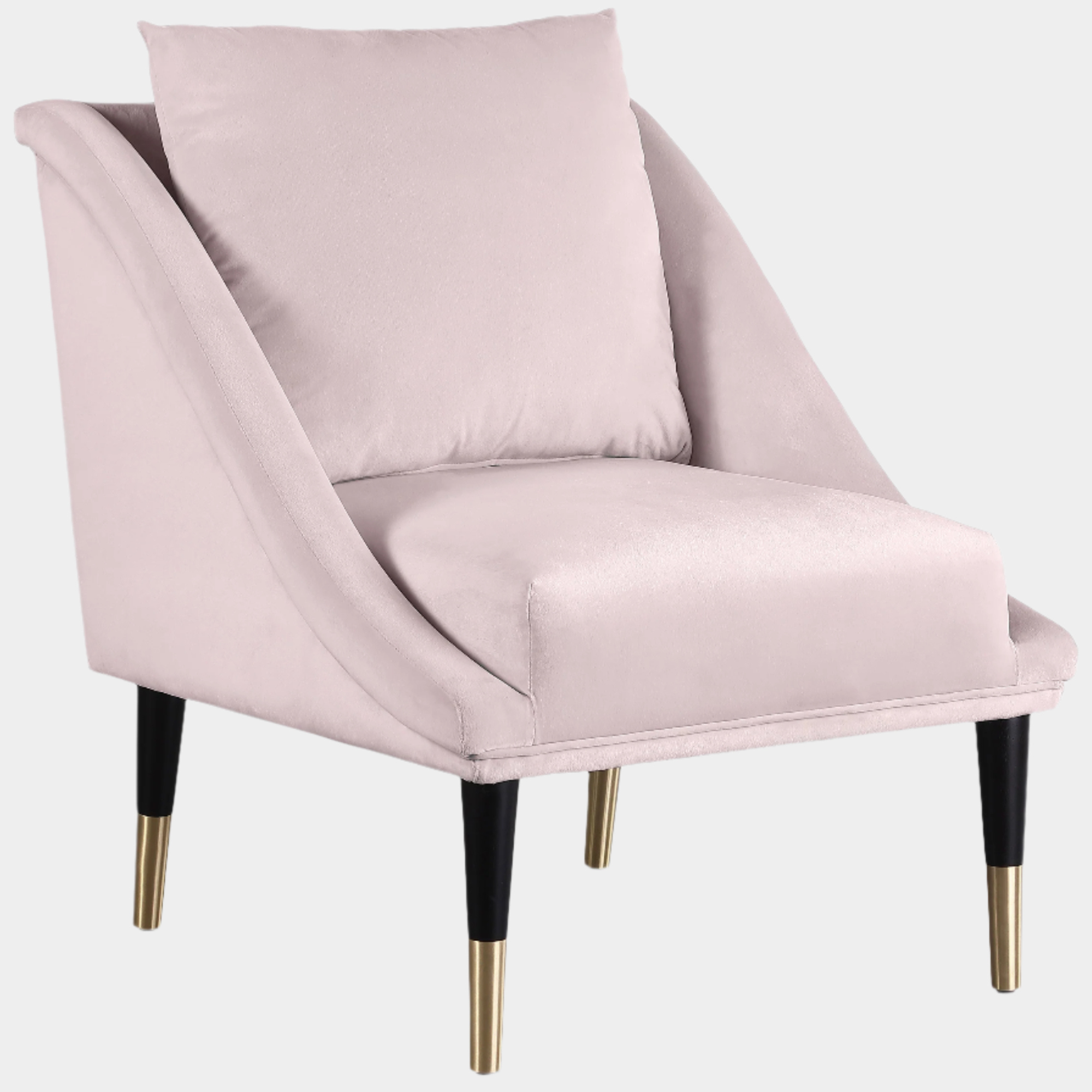Fauteuil d'appoint rembourré en chenille Vivi