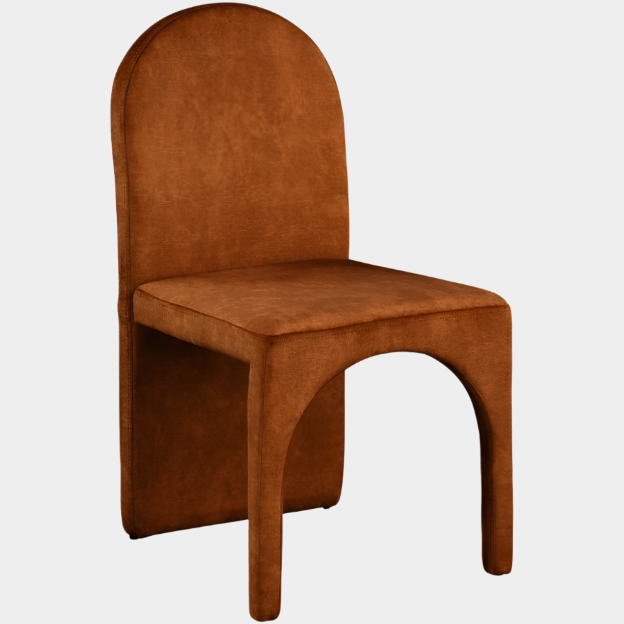 Fauteuil d'appoint rembourré en chenille Vivi