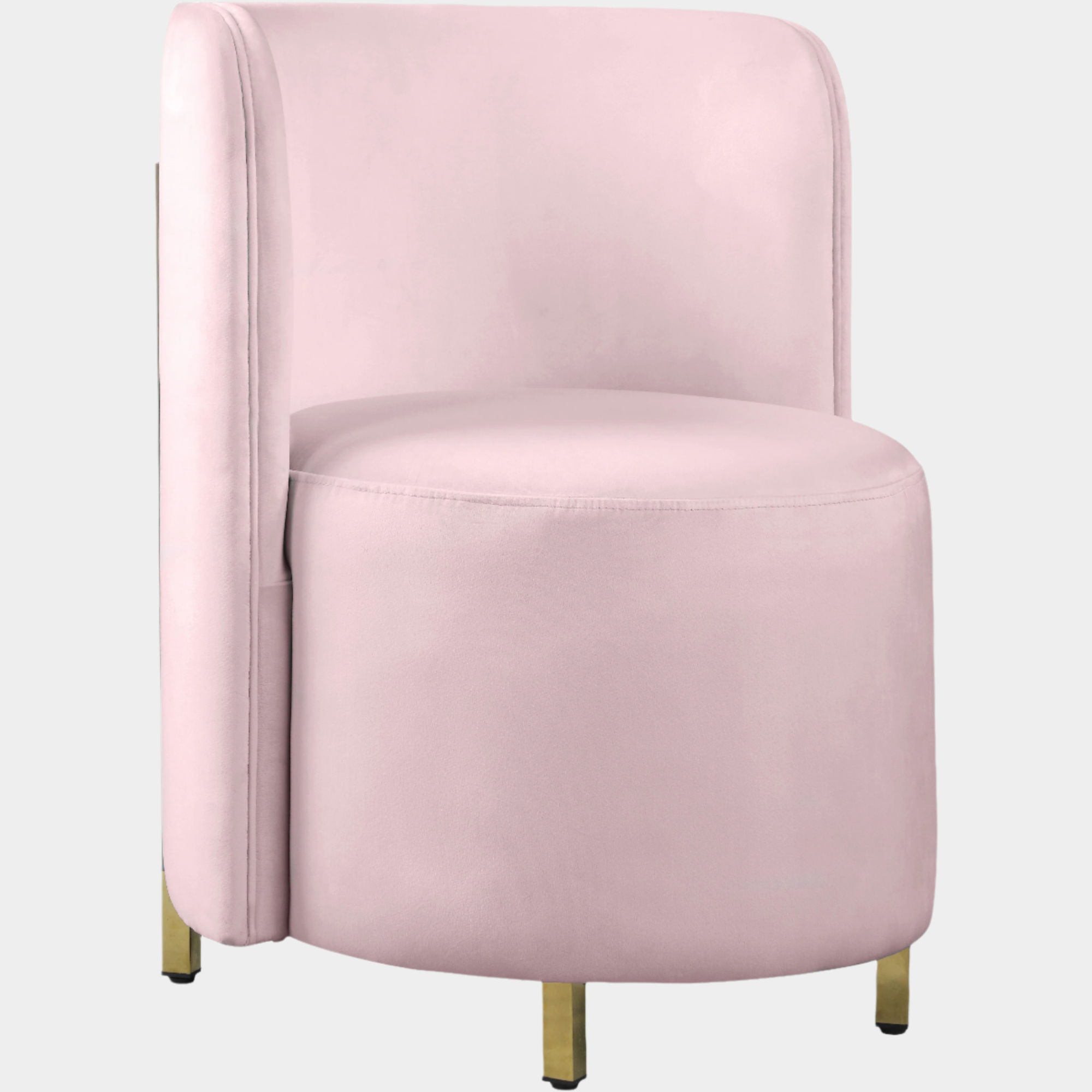 Fauteuil d'appoint rembourré en chenille Vivi