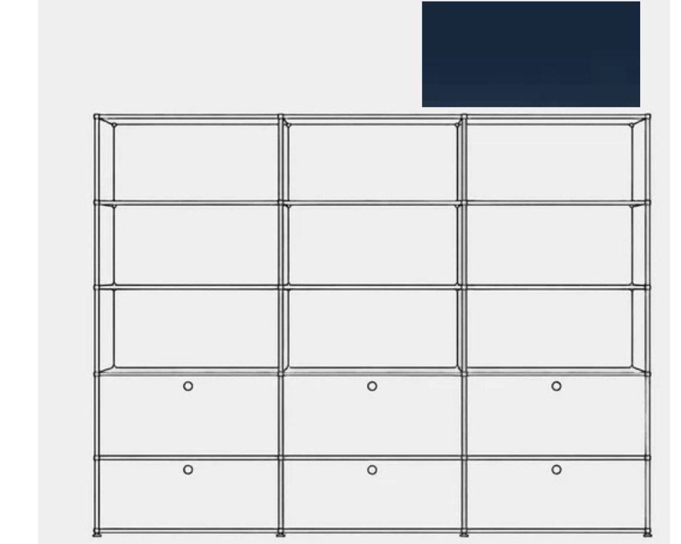 USM Haller R2 Storage Cabinet
