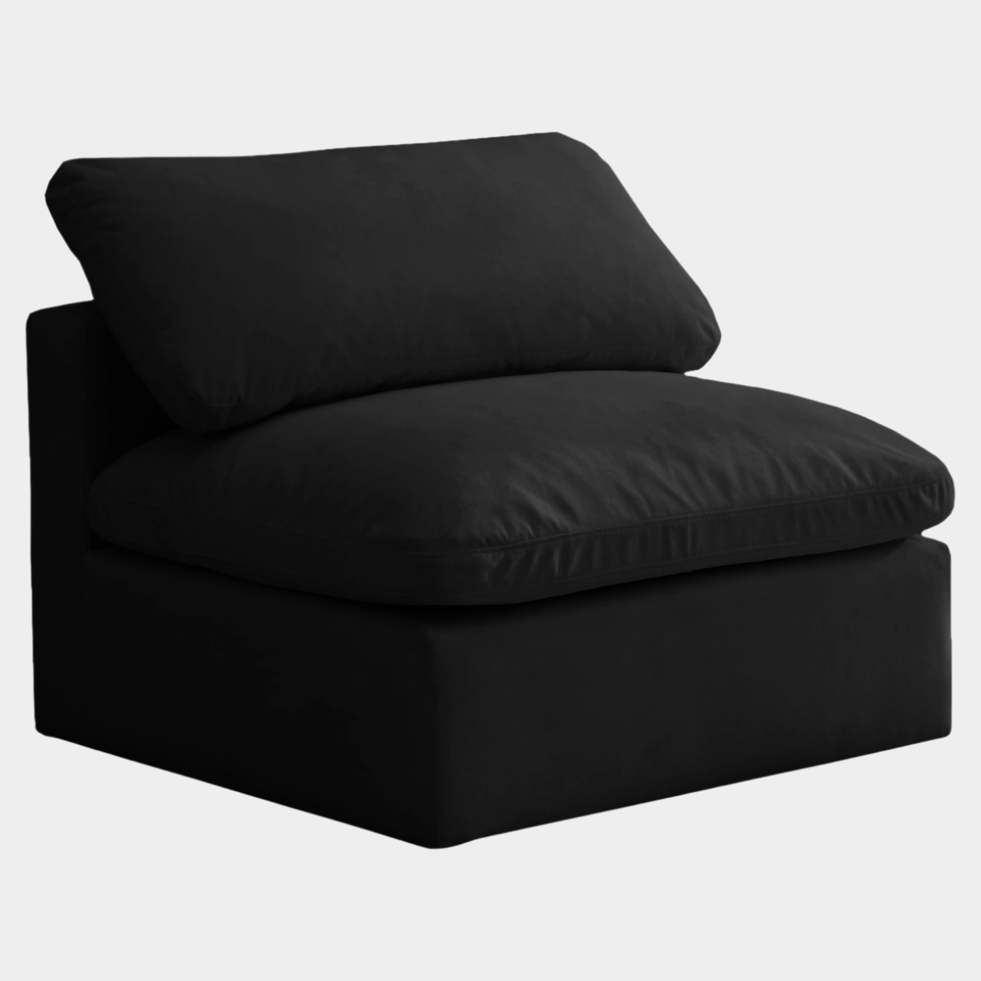 Fauteuil d'appoint rembourré en chenille Vivi