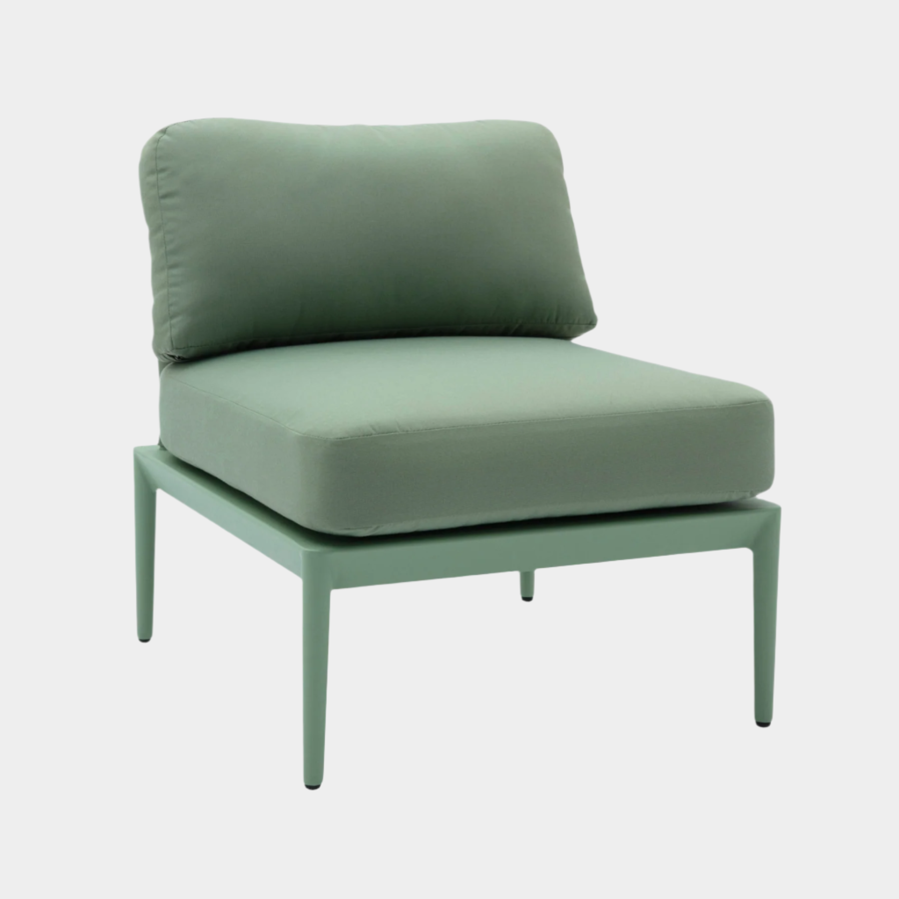 Chaise sans accoudoirs d'extérieur modulaire Kapri