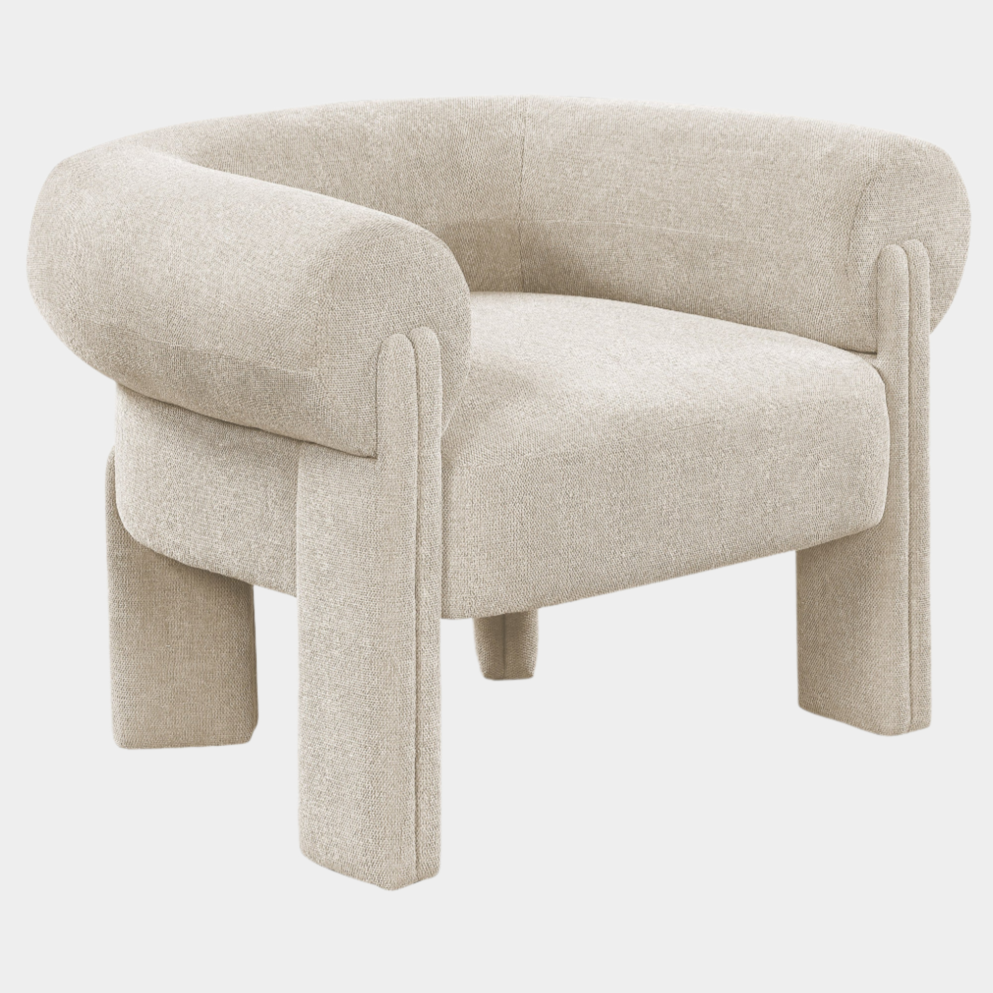 Stefano Fabric Upholstered Accent Chair