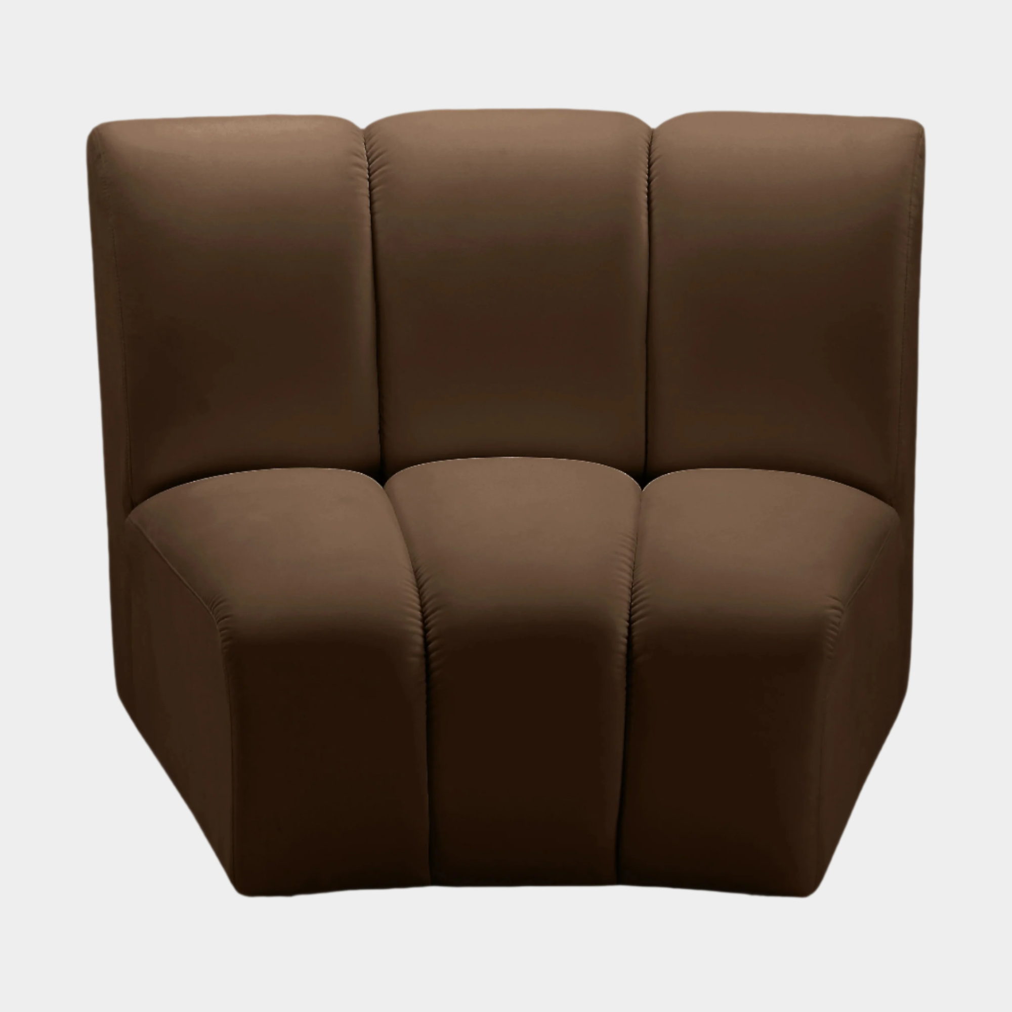 Infinity Velvet Upholstered Modular Chair