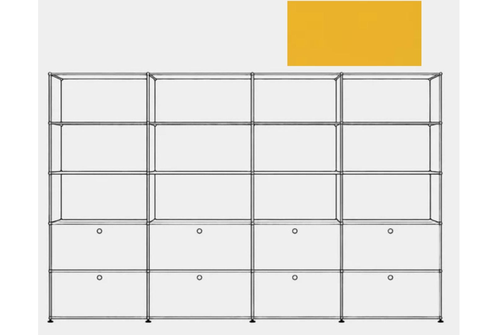USM Haller R2 Storage Cabinet