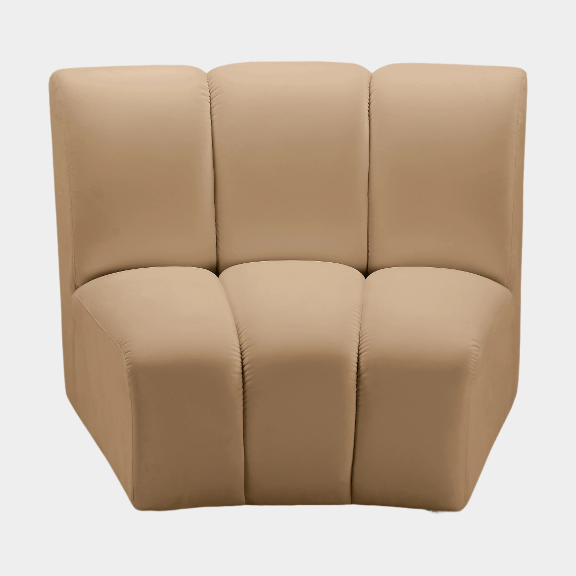 Infinity Velvet Upholstered Modular Chair