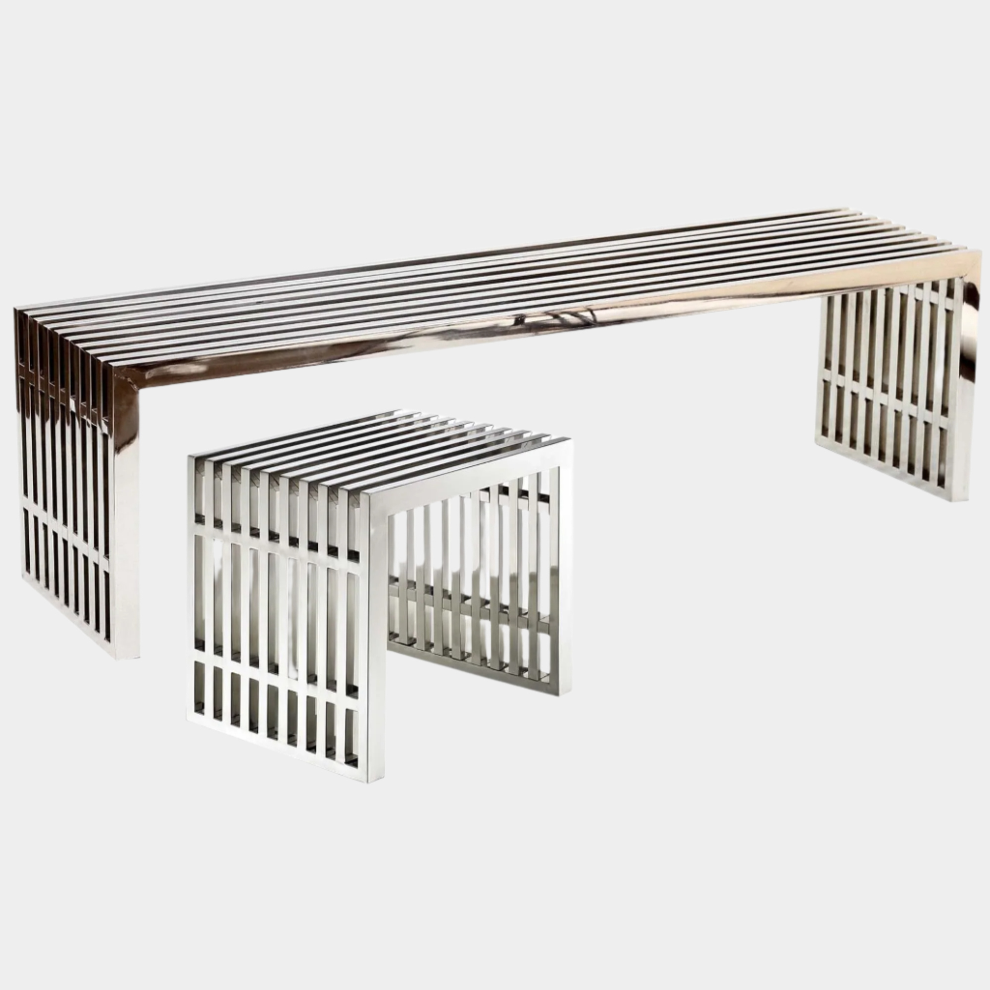 Gridiron Benches Set of 2