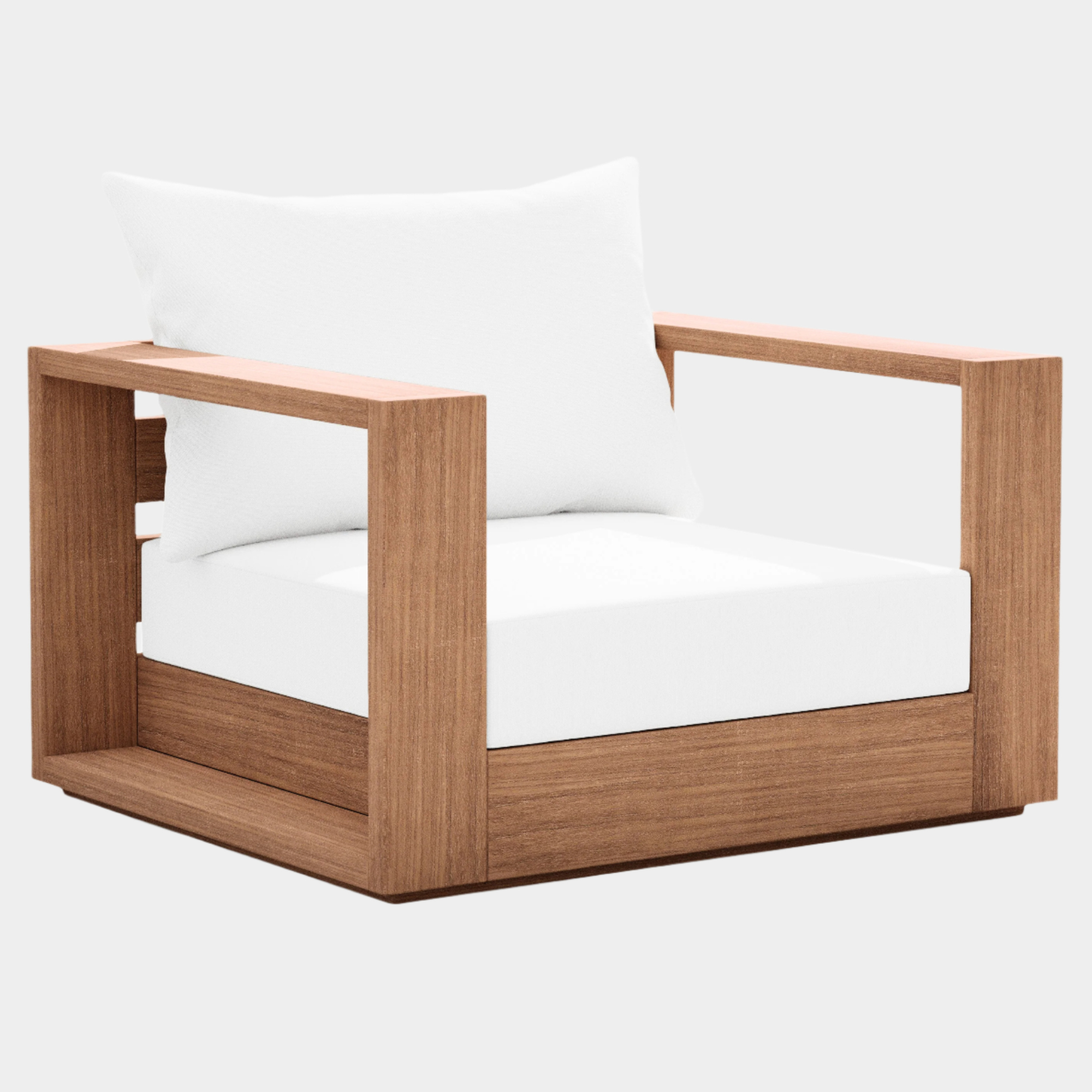 Chaise d'appoint d'extérieur en tissu résistant à l'eau Tulum