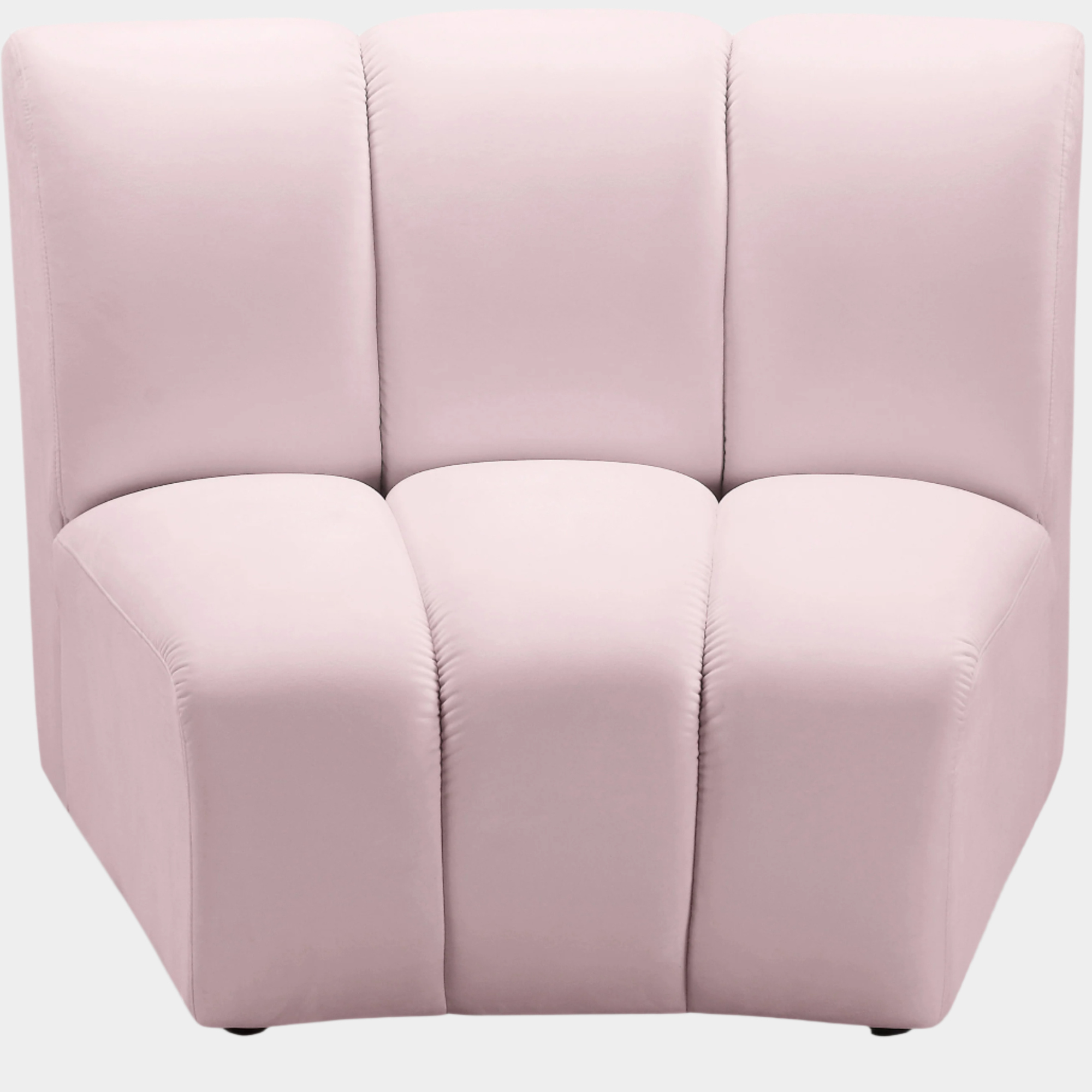 Infinity Velvet Upholstered Modular Chair