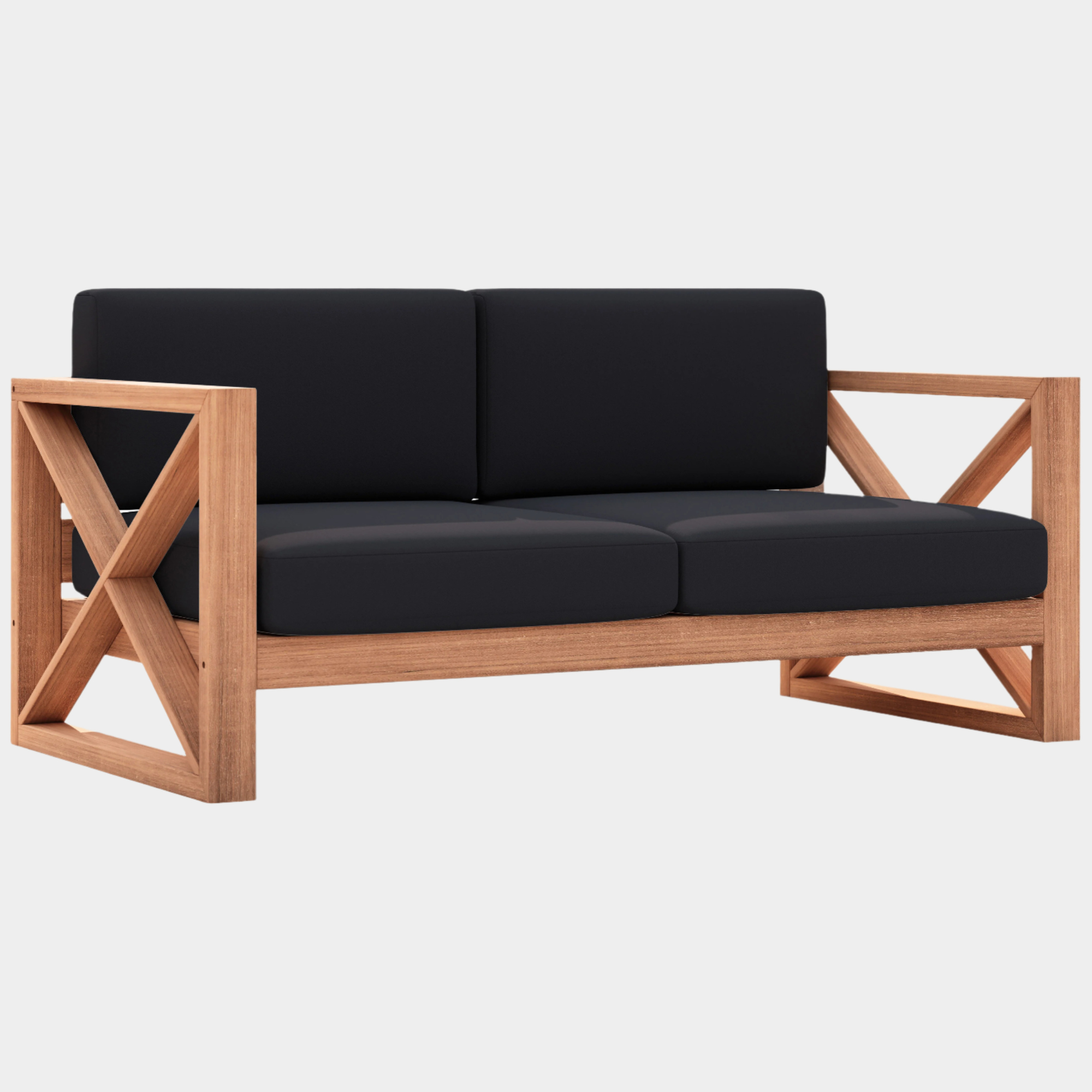Chaise longue en tissu Orian Teddy
