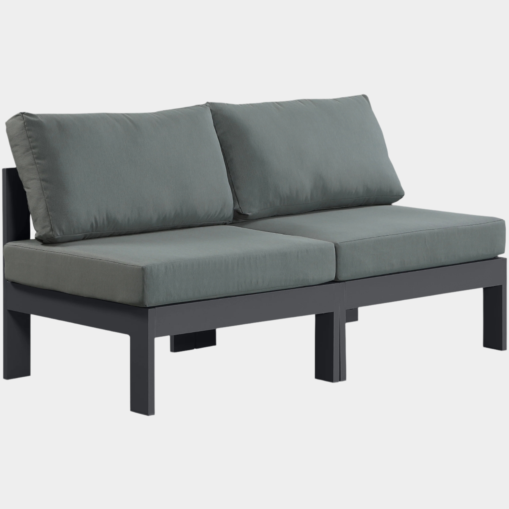 Chaise longue en tissu Orian Teddy