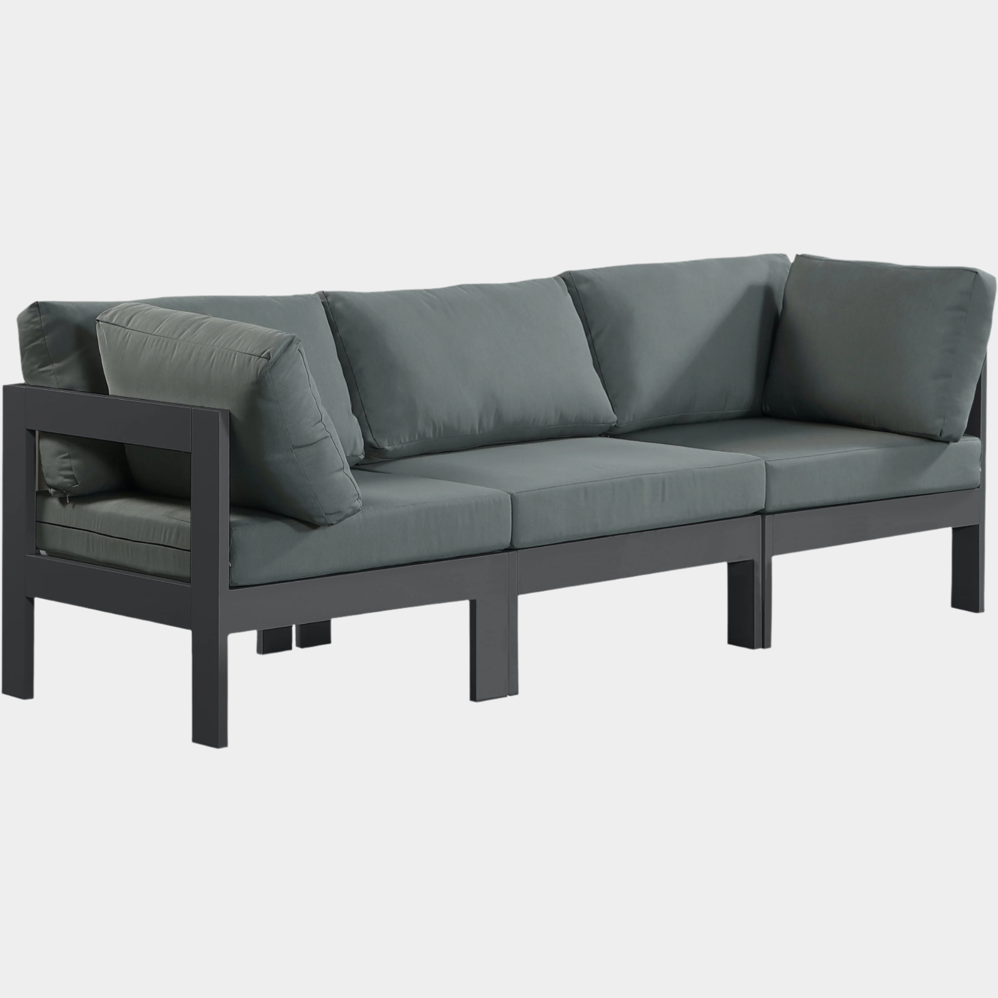 Chaise longue en tissu Orian Teddy