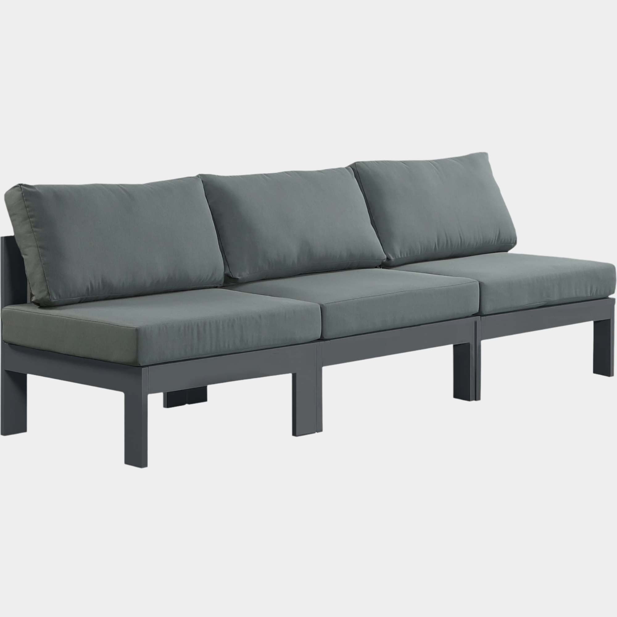 Chaise longue en tissu Orian Teddy