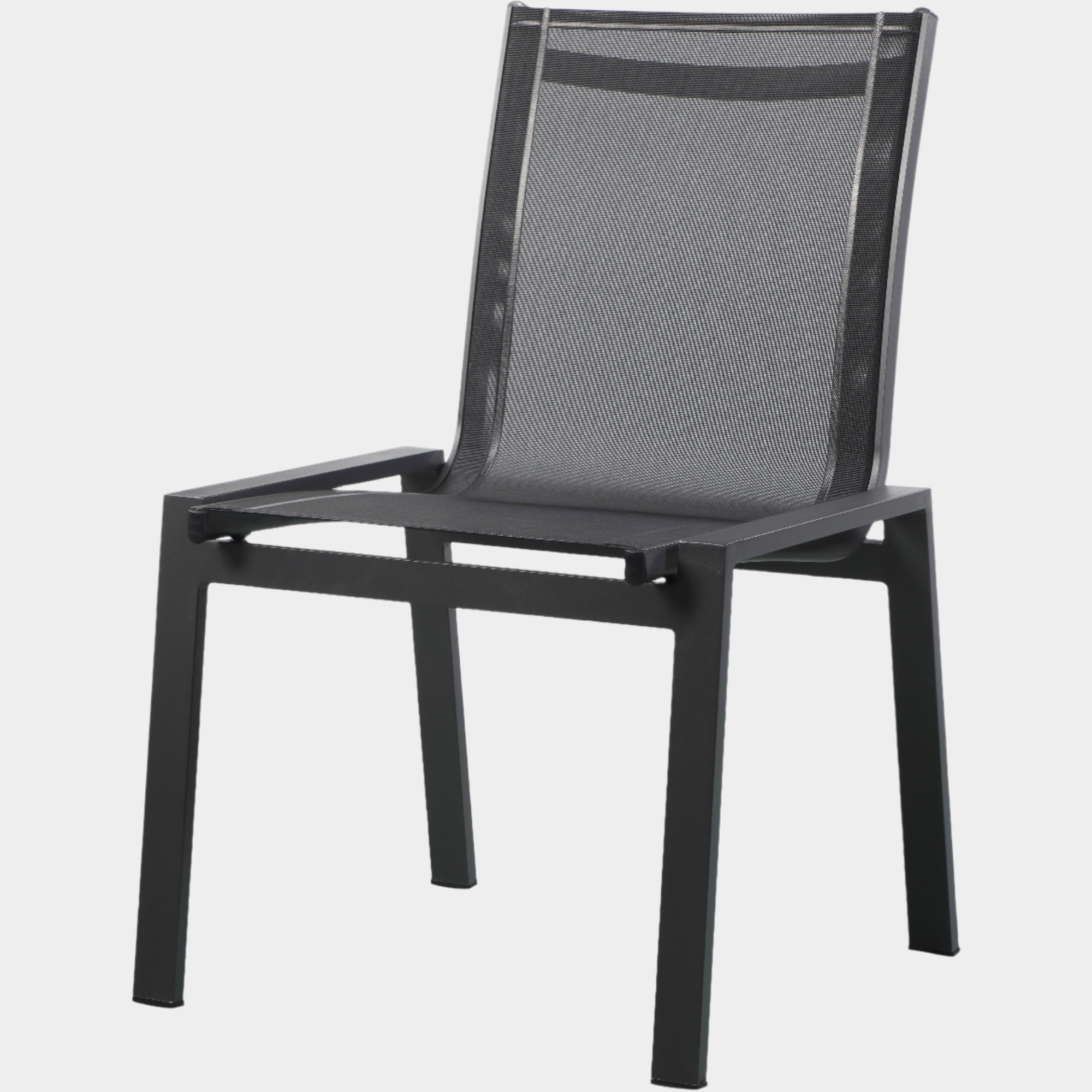 Nizuc Mesh Water Resistant Fabric Outdoor Patio Dining Chair