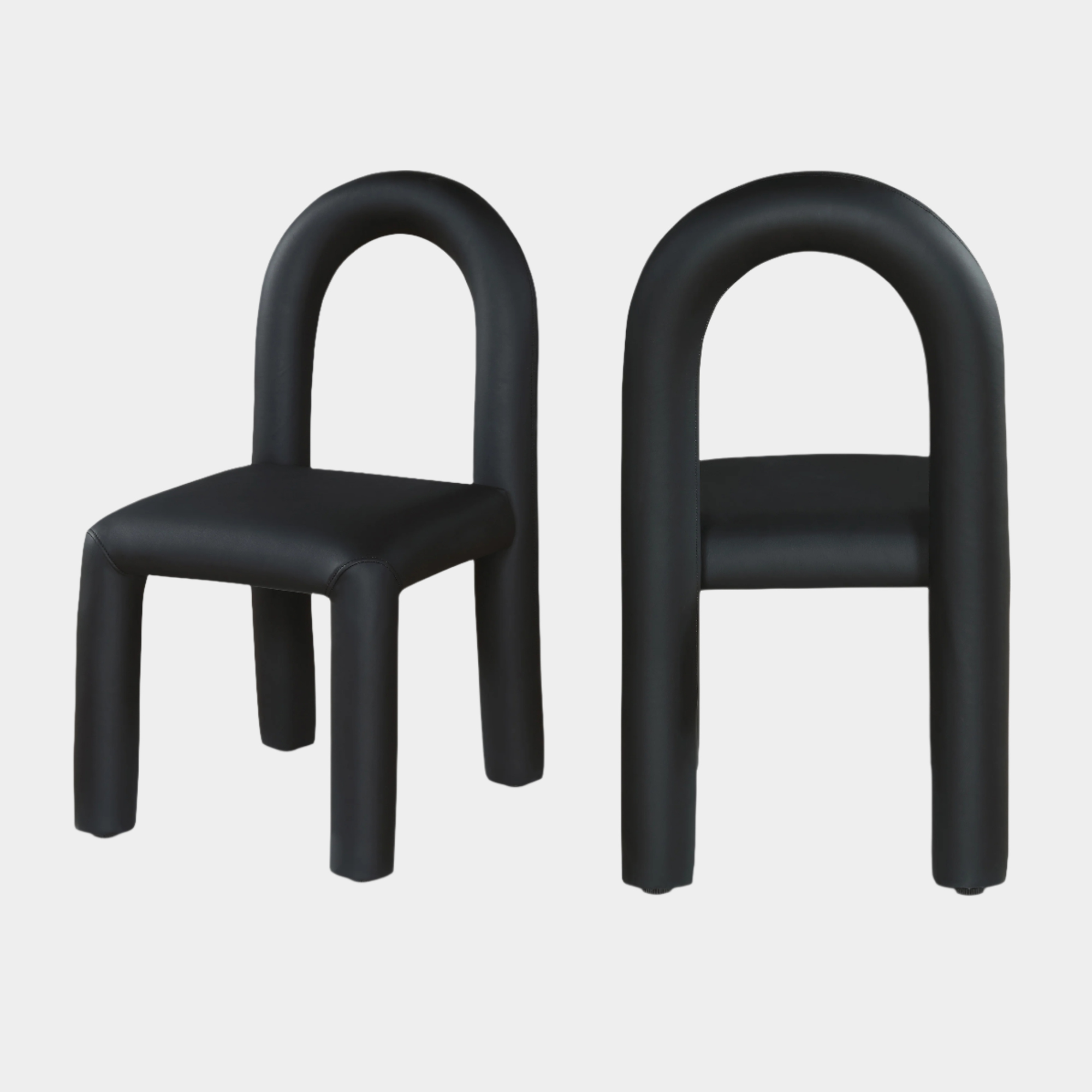 Fauteuil d'appoint rembourré en chenille Vivi