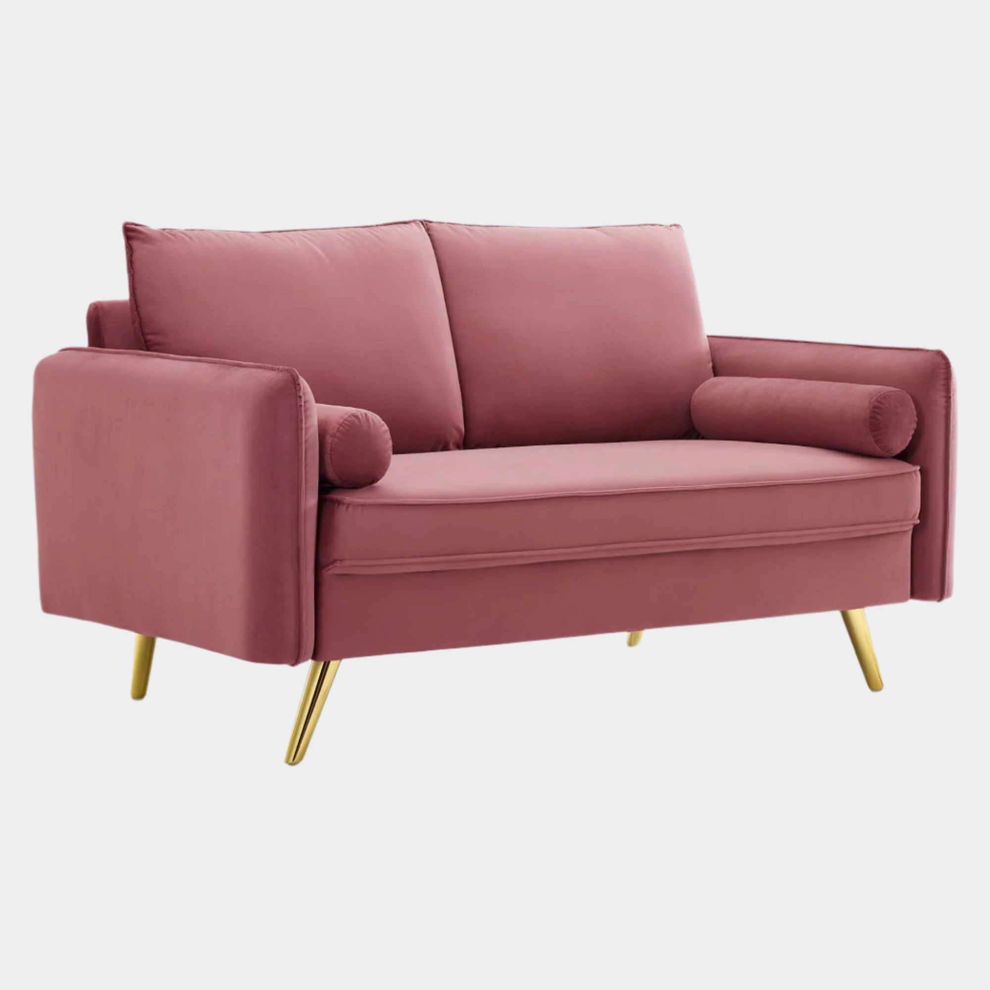 Chaise sans accoudoirs rembourrée en duvet Commix