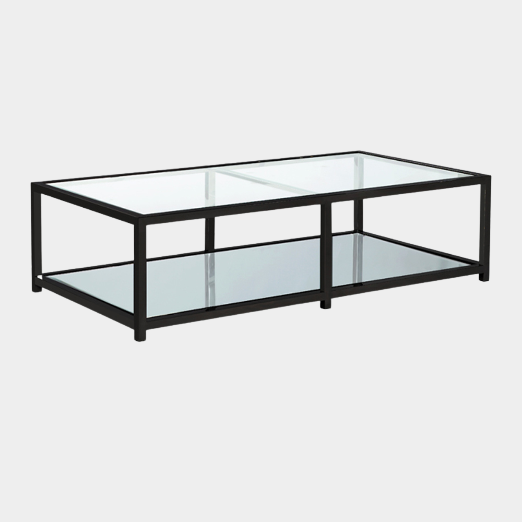 Table basse Caspian Black : rectangulaire