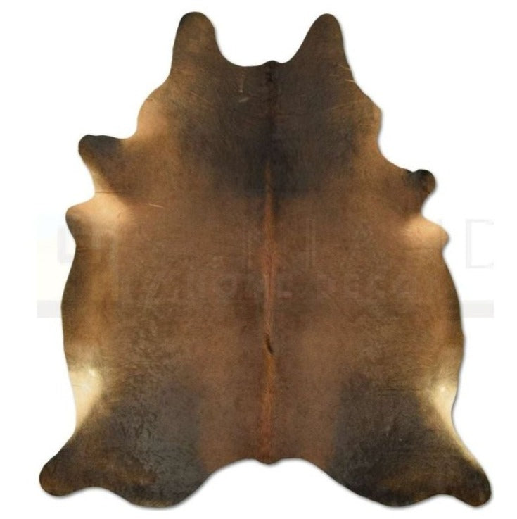 Mahogany Natural Cowhide