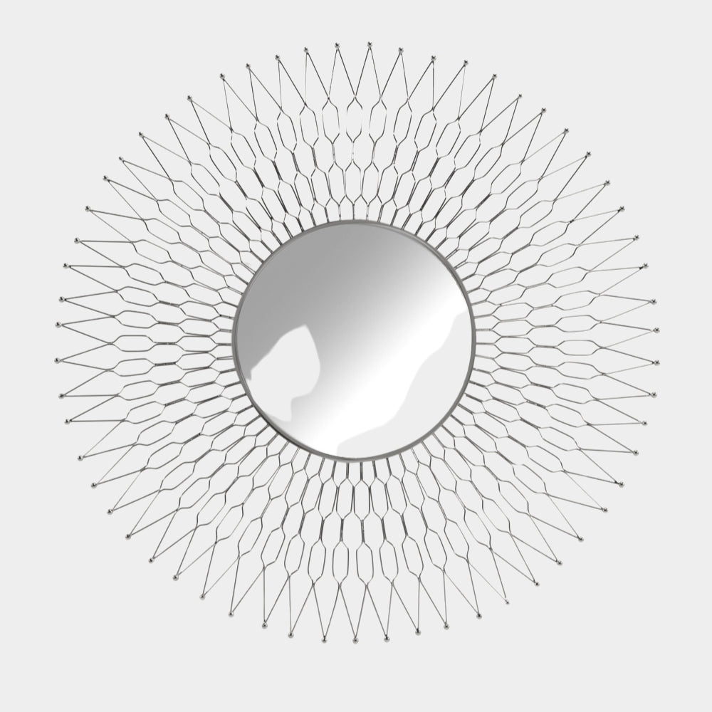 Silver Wall Mirror