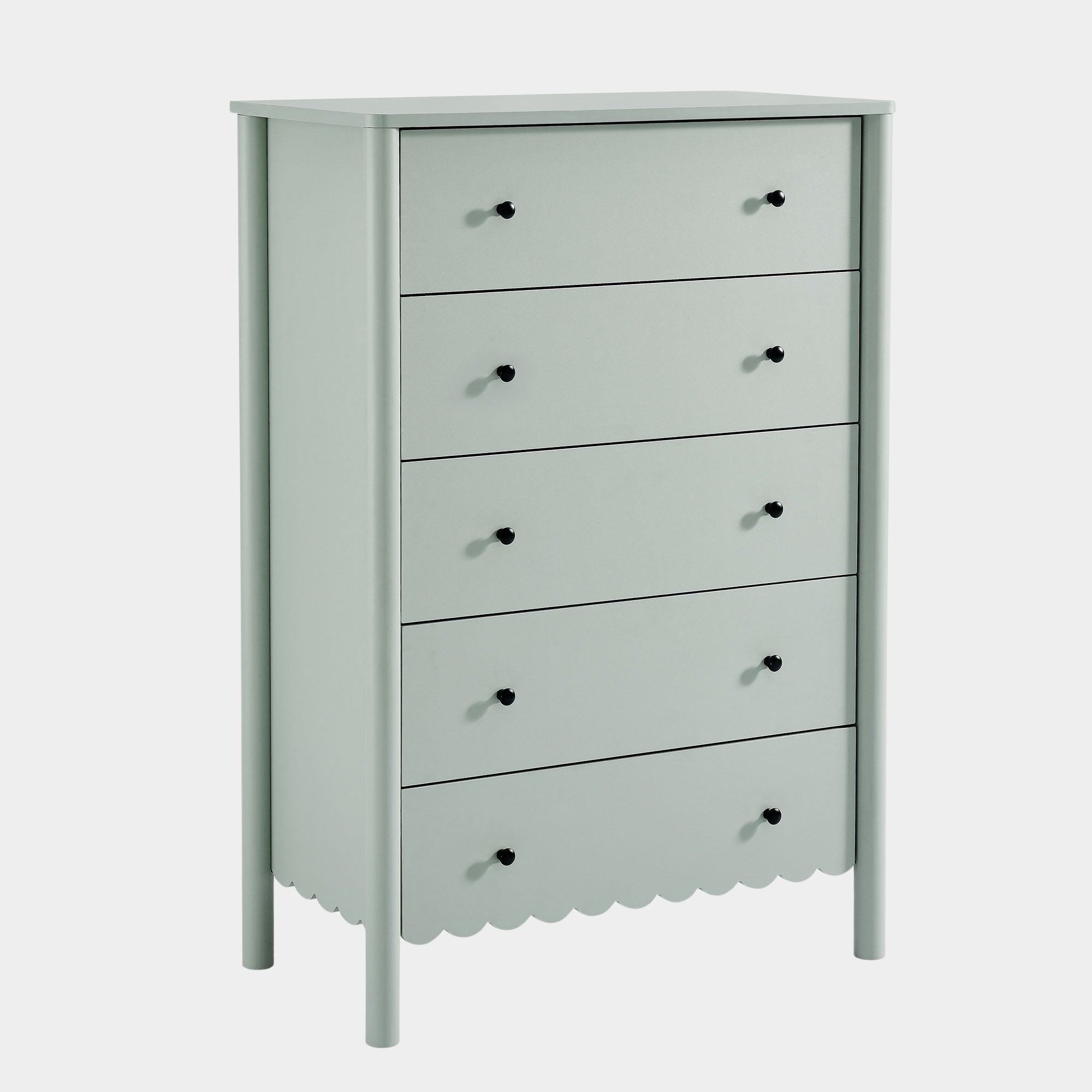 Emmeline Scalloped 5-Drawer Chest
