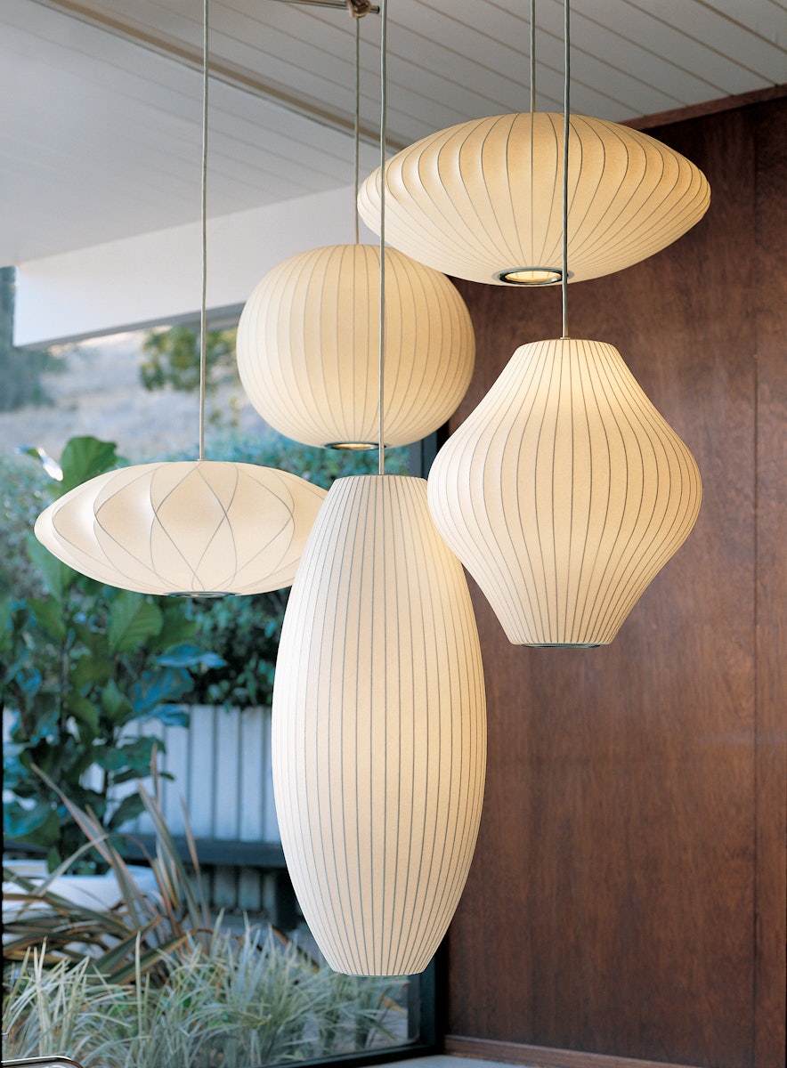 Nelson Saucer Crisscross Bubble Pendant