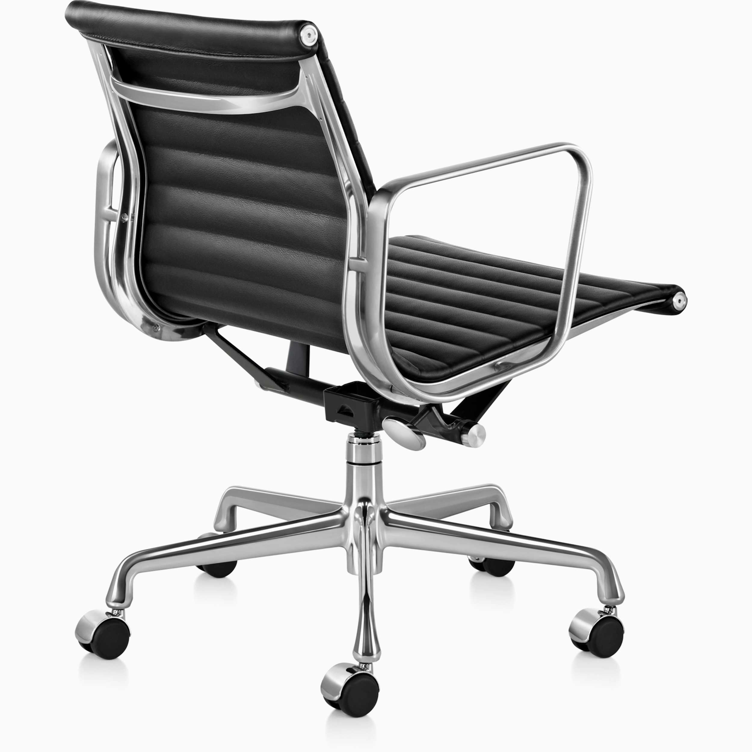 Chaise de direction Eames Aluminum Group - Dossier bas