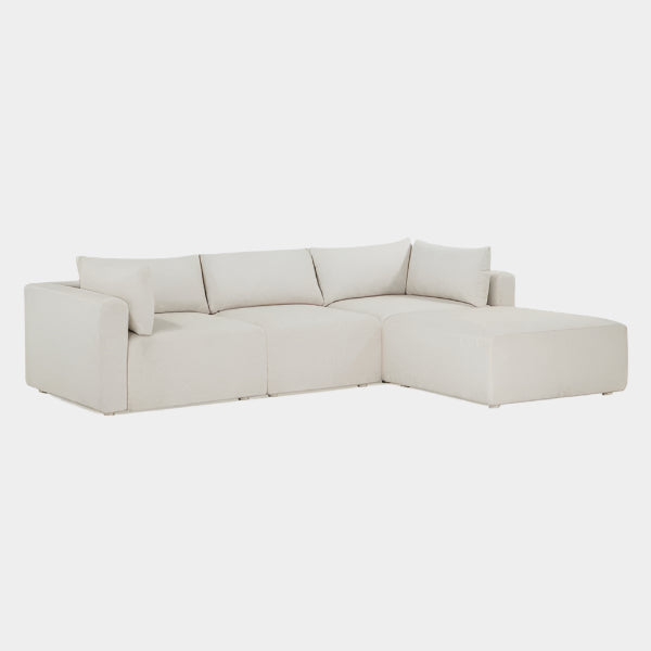 Hangover Cream Outdoor Modular Sectional