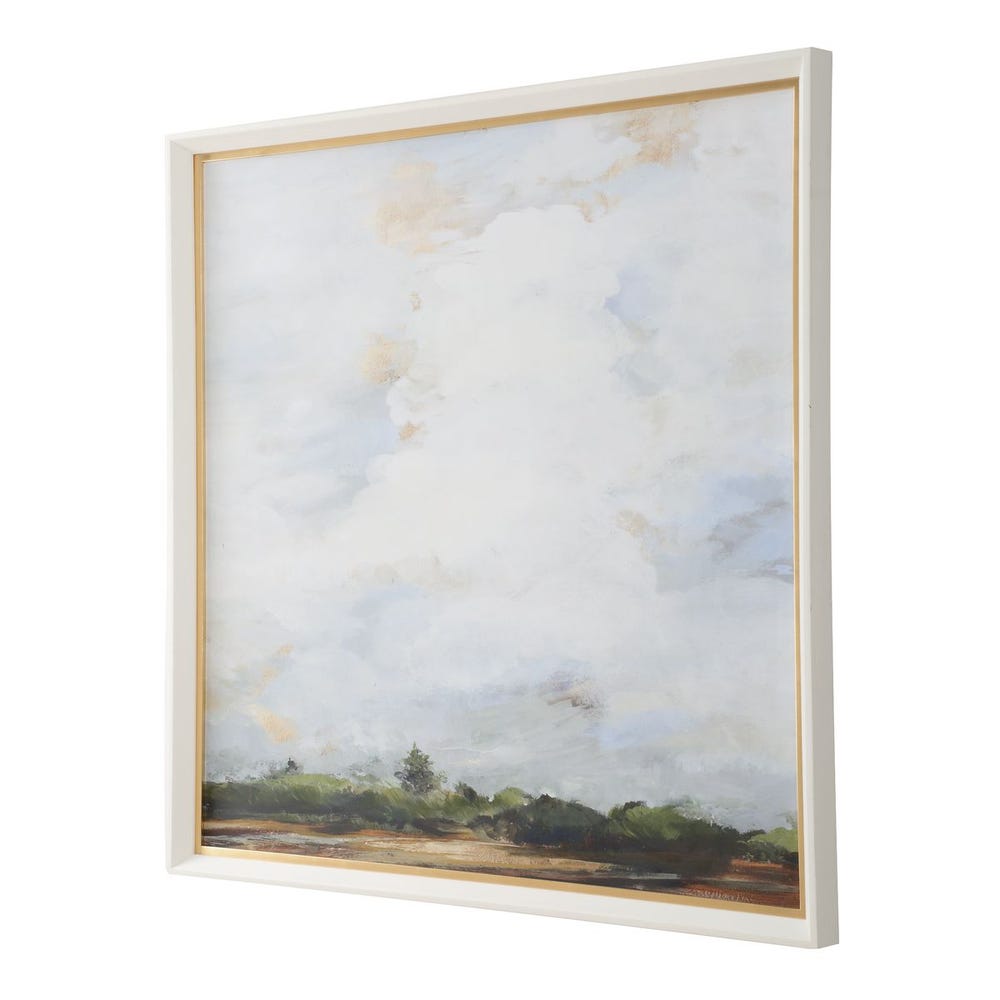 Whispering Cloudscapes Framed Print