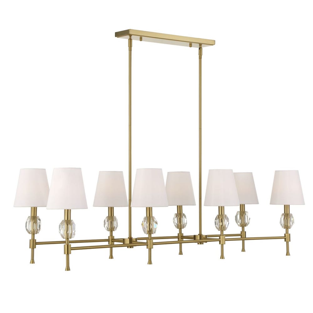 Arques 8 Lt Linear Chandelier