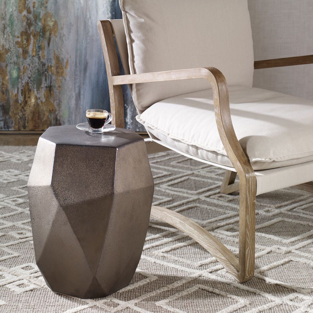 Maquette Garden Stool, Bronze