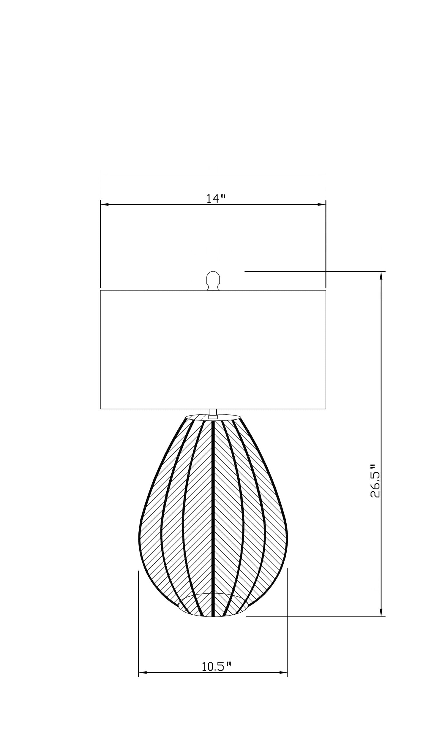Abaco Accent Table Lamp