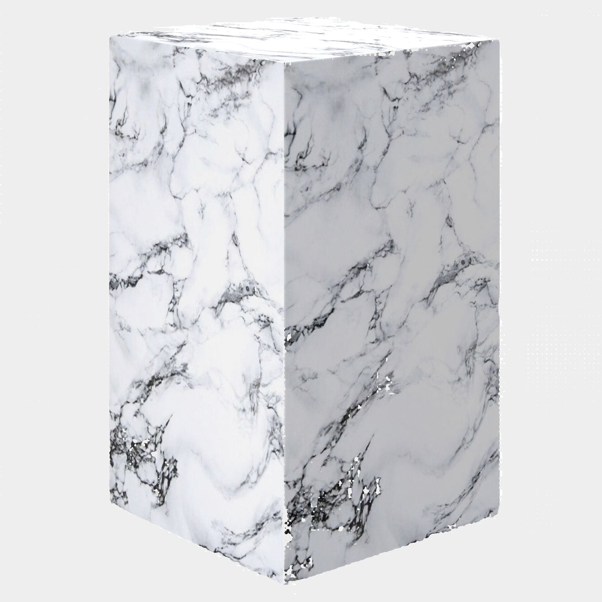 Artemis Contract Grade Accent Table Bulgari - White