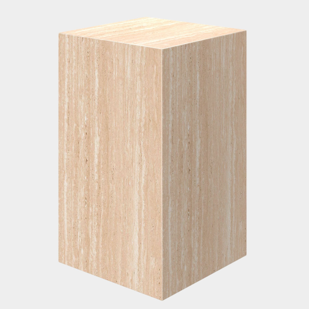 Artemis Contract Grade Accent Table - Travertine