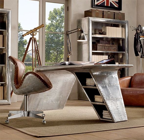 Chaise aviateur Swan
