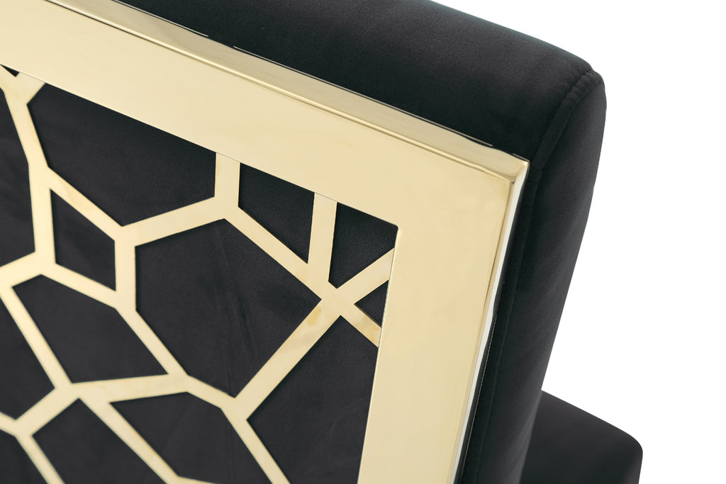 Chaise de salle à manger Roca (cuir végétalien)
