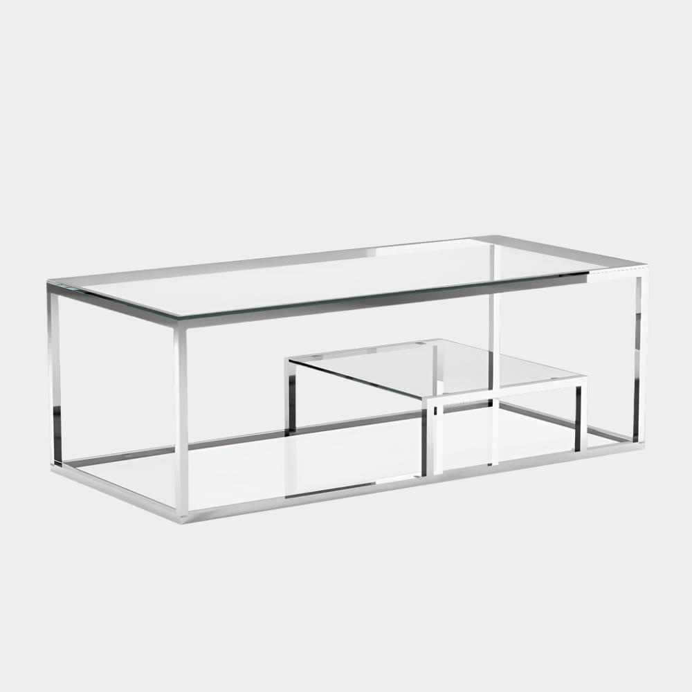 Barolo Coffee Table - Steel
