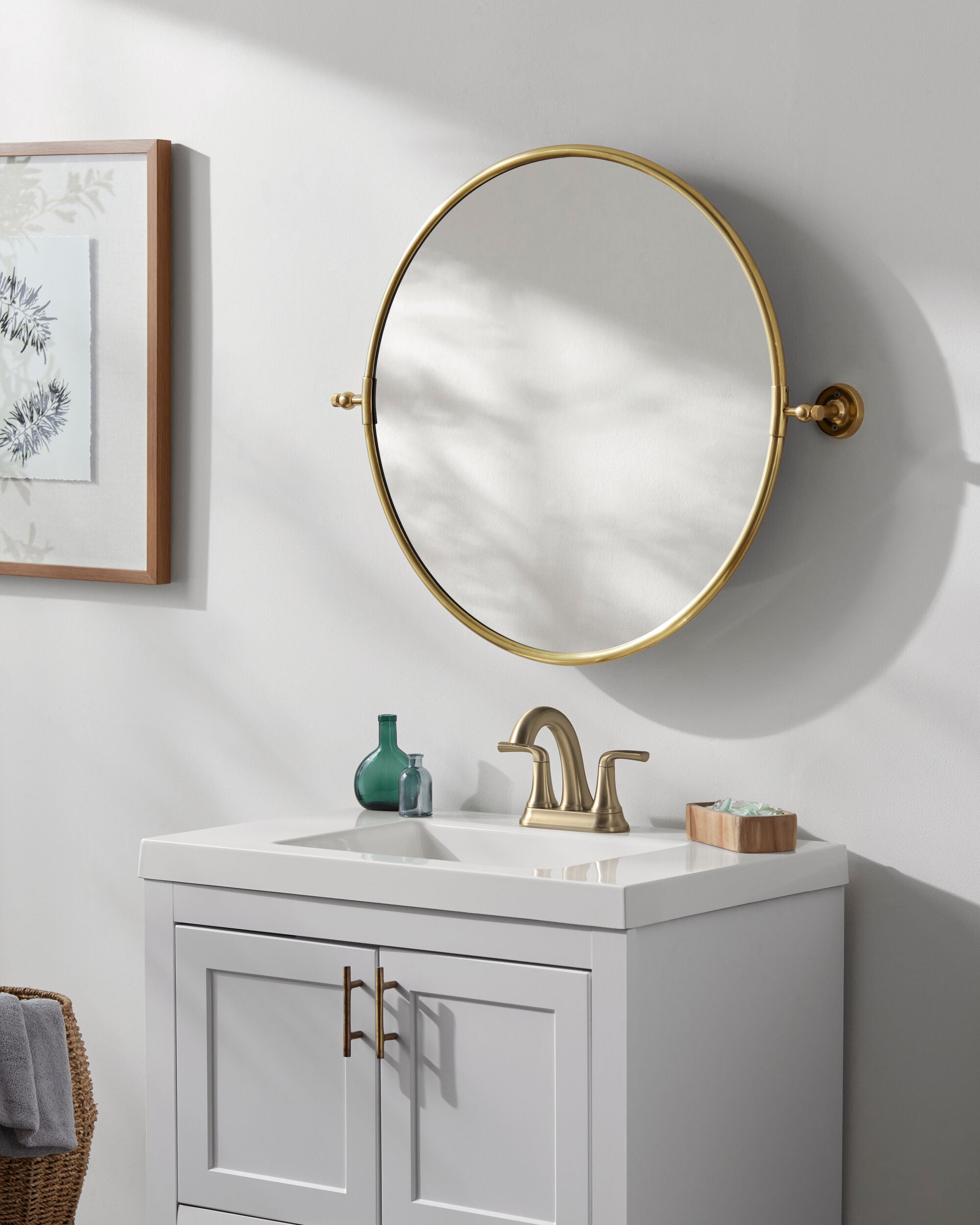 Burnish Accent Mirror