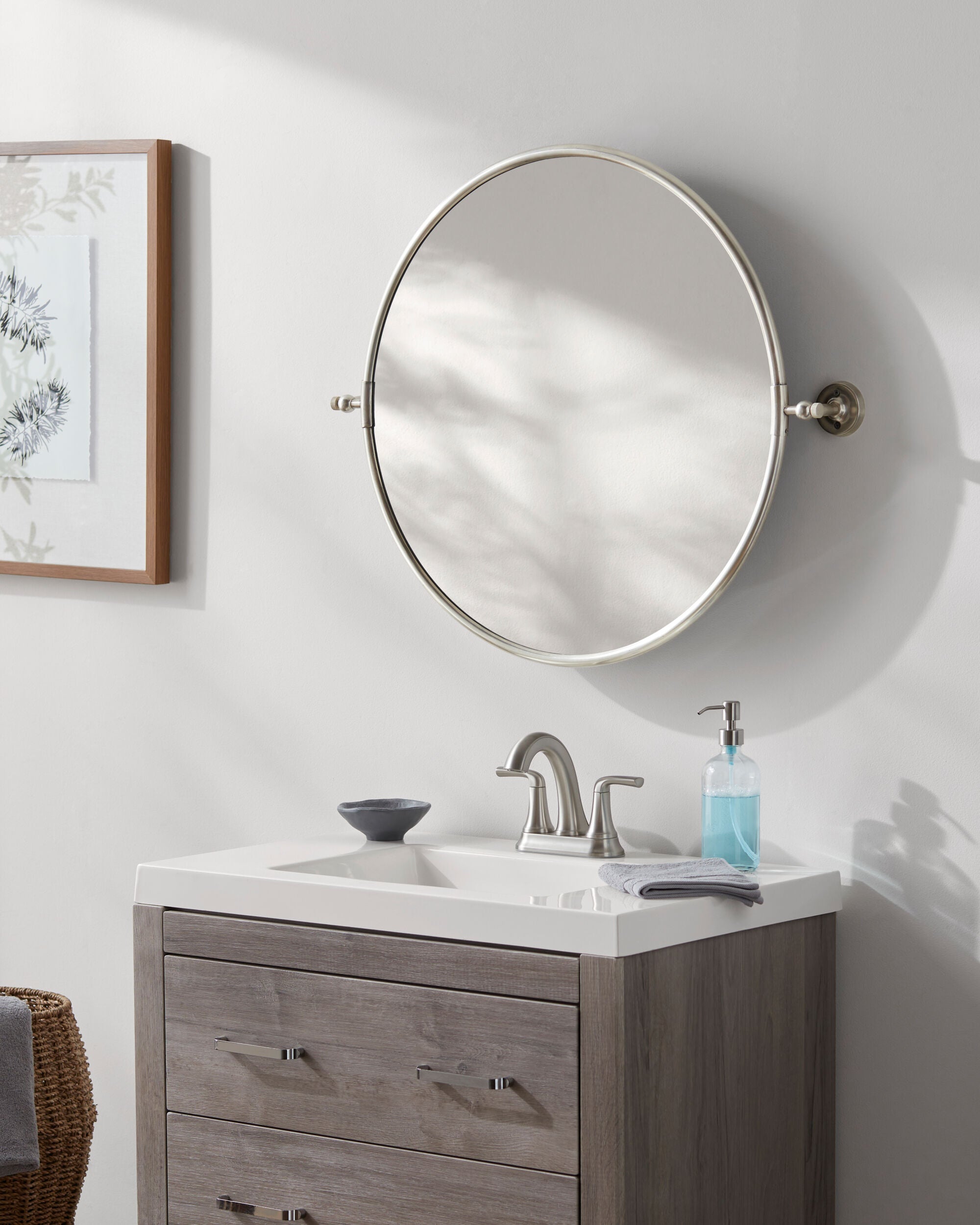 Burnish Accent Mirror