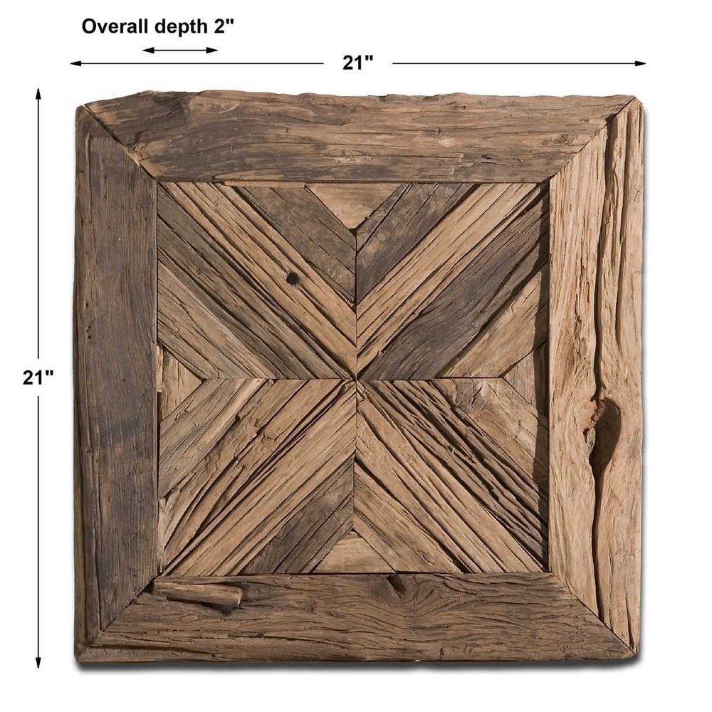 Rennick Wood Wall Square