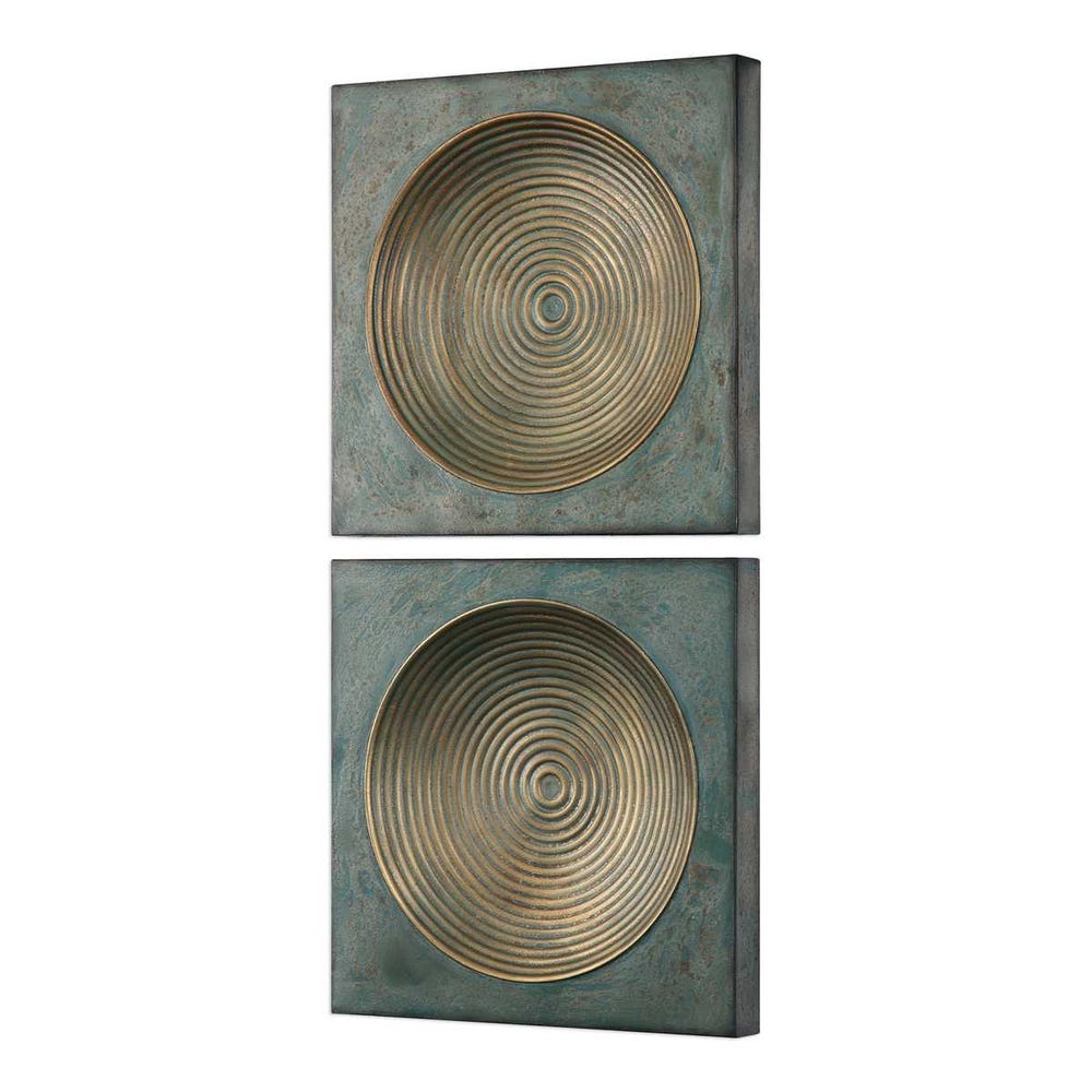Sybil Metal Wall Decor, S/2