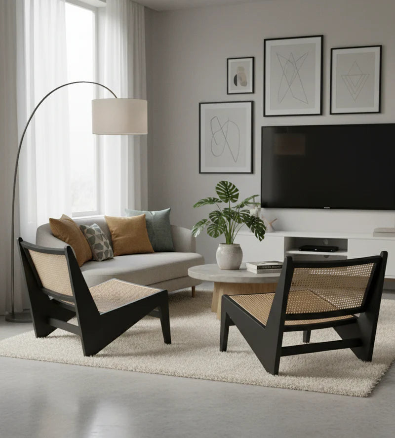Canberra Wood Lounge Chair