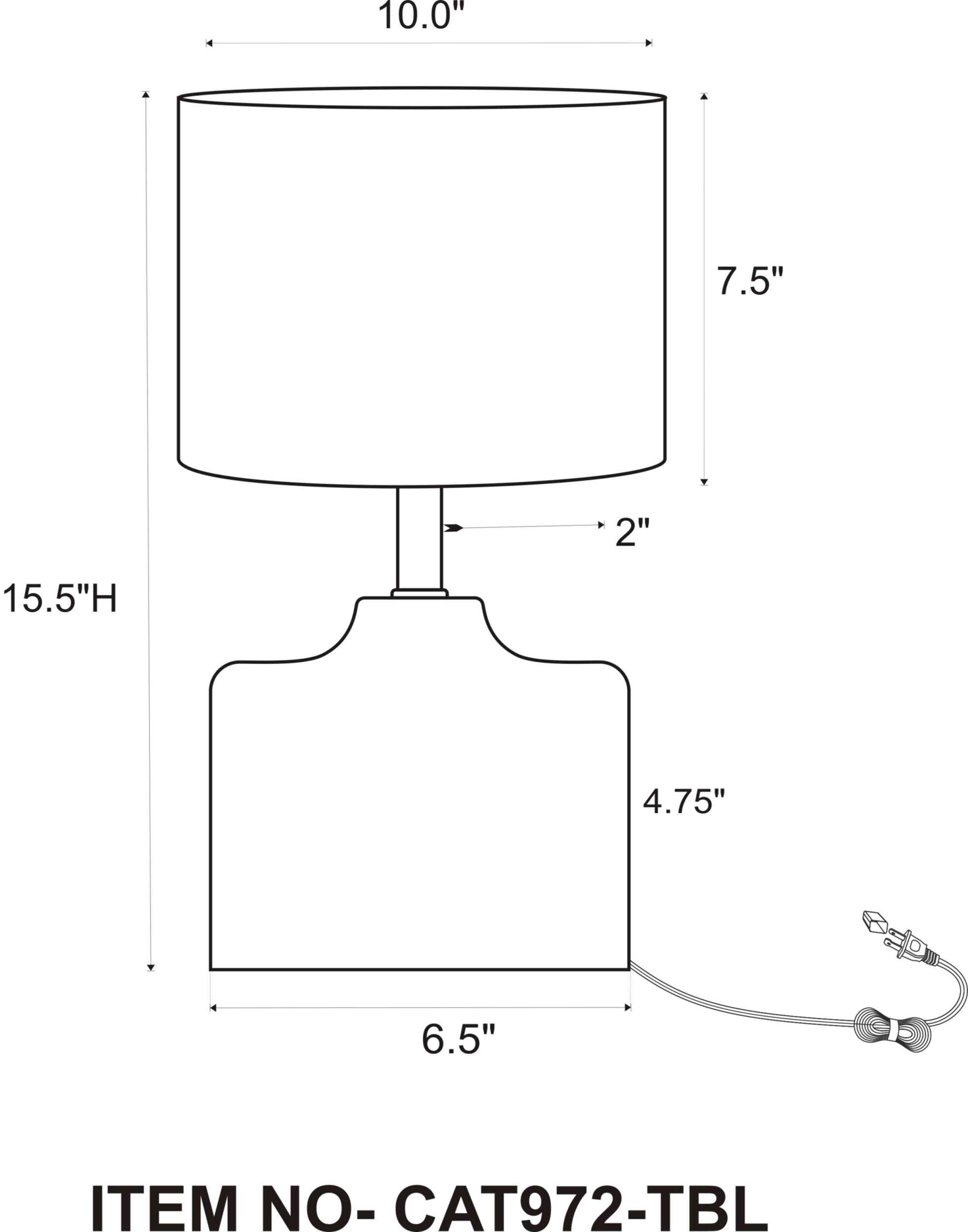 Coast Accent Table Lamp