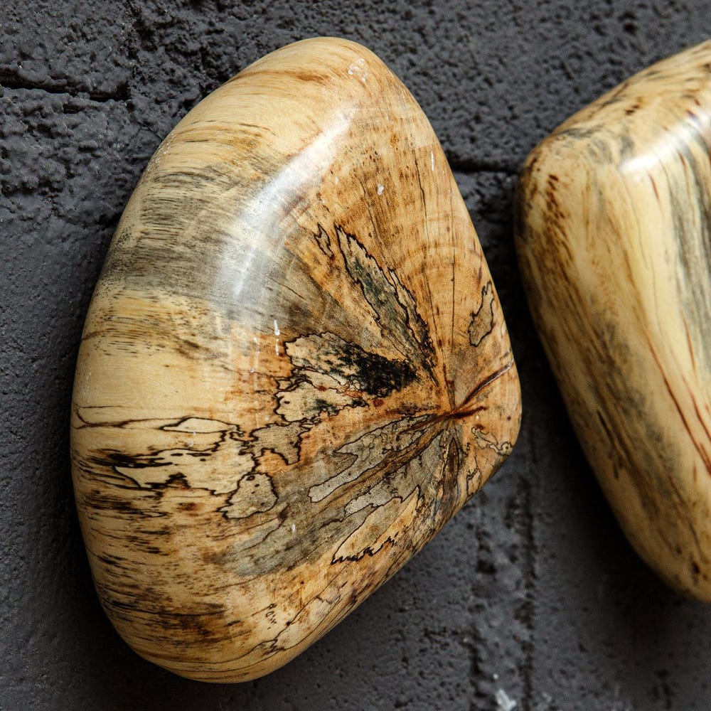 Pebbles Wood Wall Decor, S/9