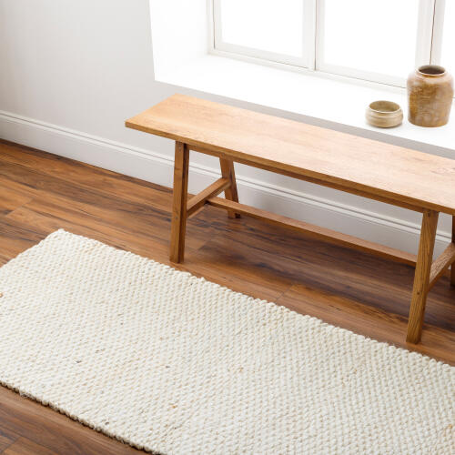 Coil Bleached Handmade Rug