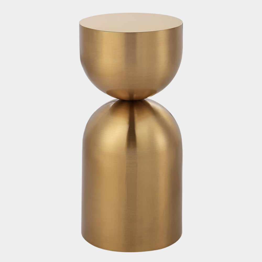 Golden Vessel Accent Table
