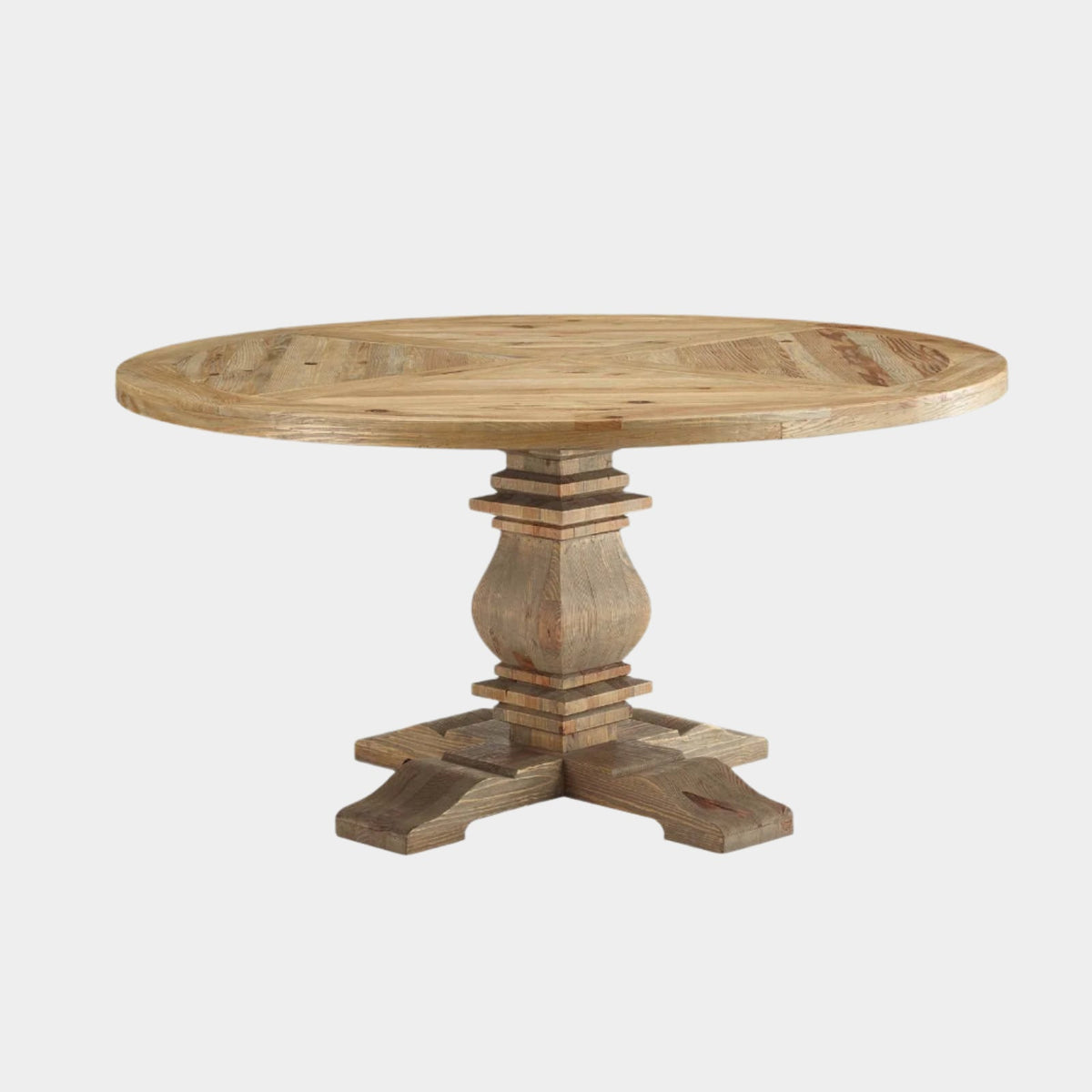 Column Wood Dining Table - 59" Round