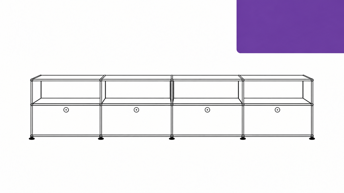 USM Haller C2A Credenza