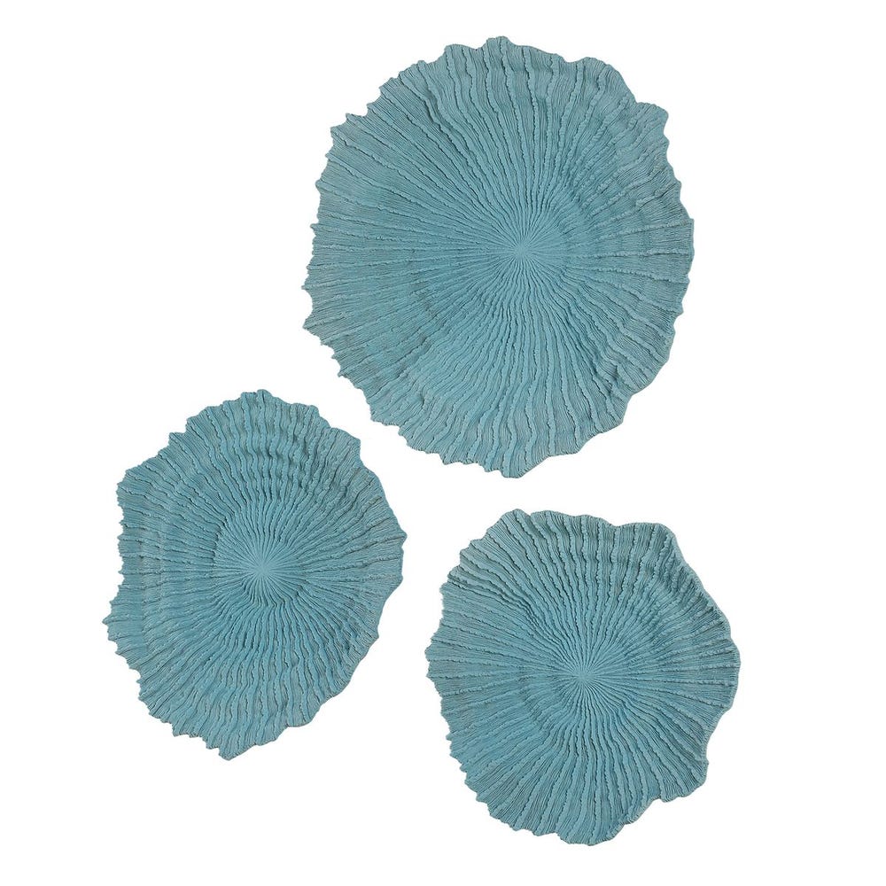 Ocean Gems Wall Decor, S/3